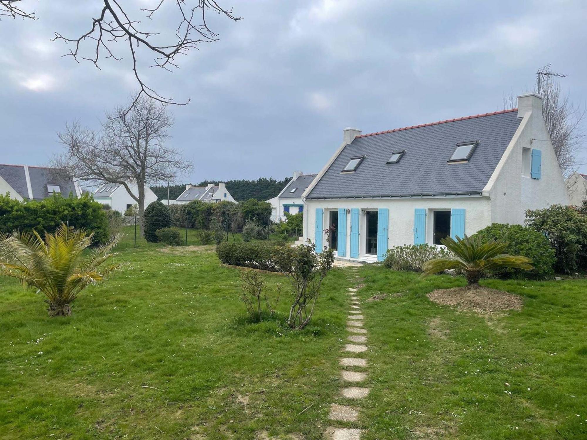 Maison Confortable Pres De La Mer Et Du Bourg, Calme Et Authenticite A Sauzon. - Fr-1-418-153 Bagian luar foto