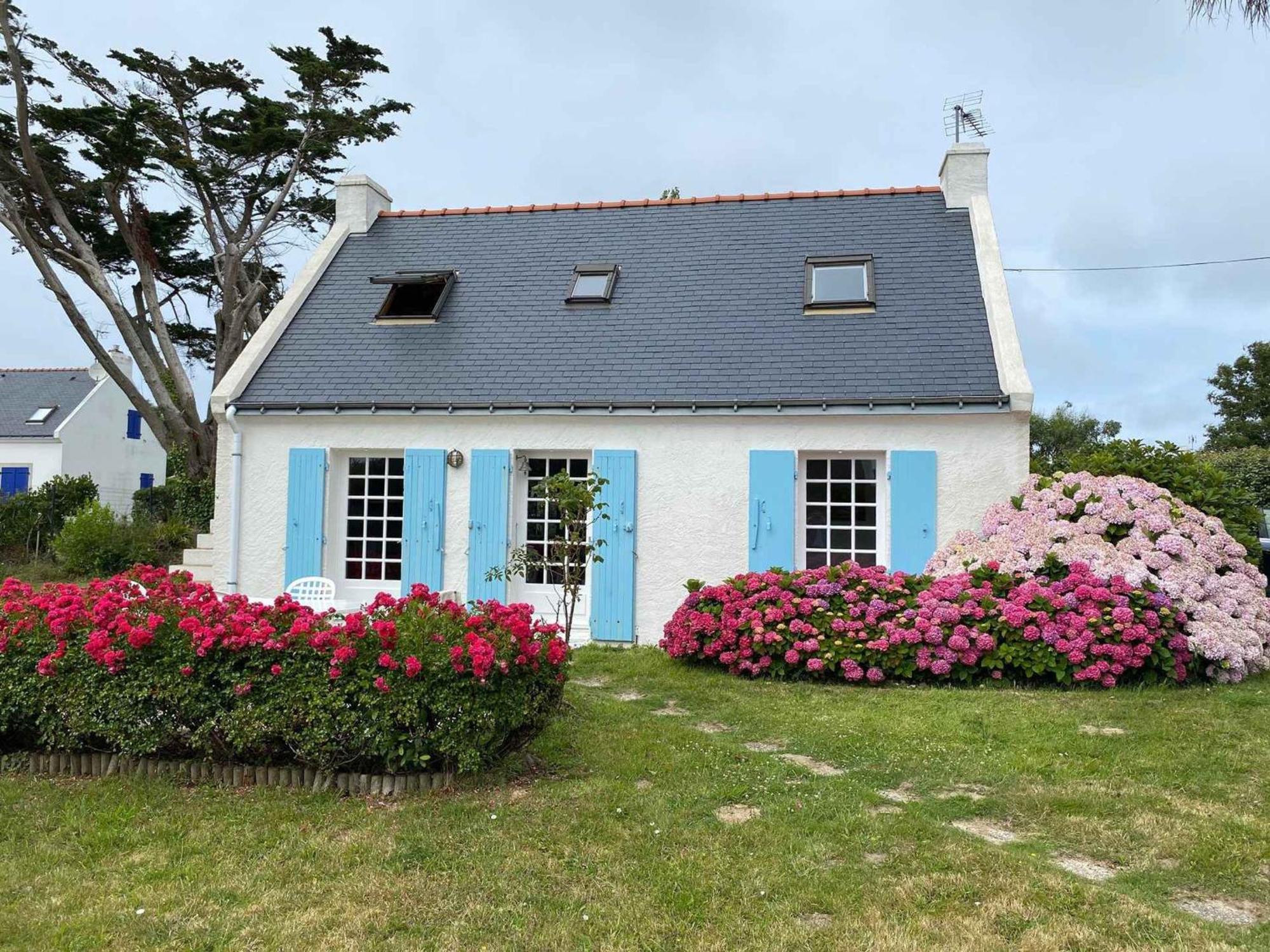 Maison Confortable Pres De La Mer Et Du Bourg, Calme Et Authenticite A Sauzon. - Fr-1-418-153 Bagian luar foto