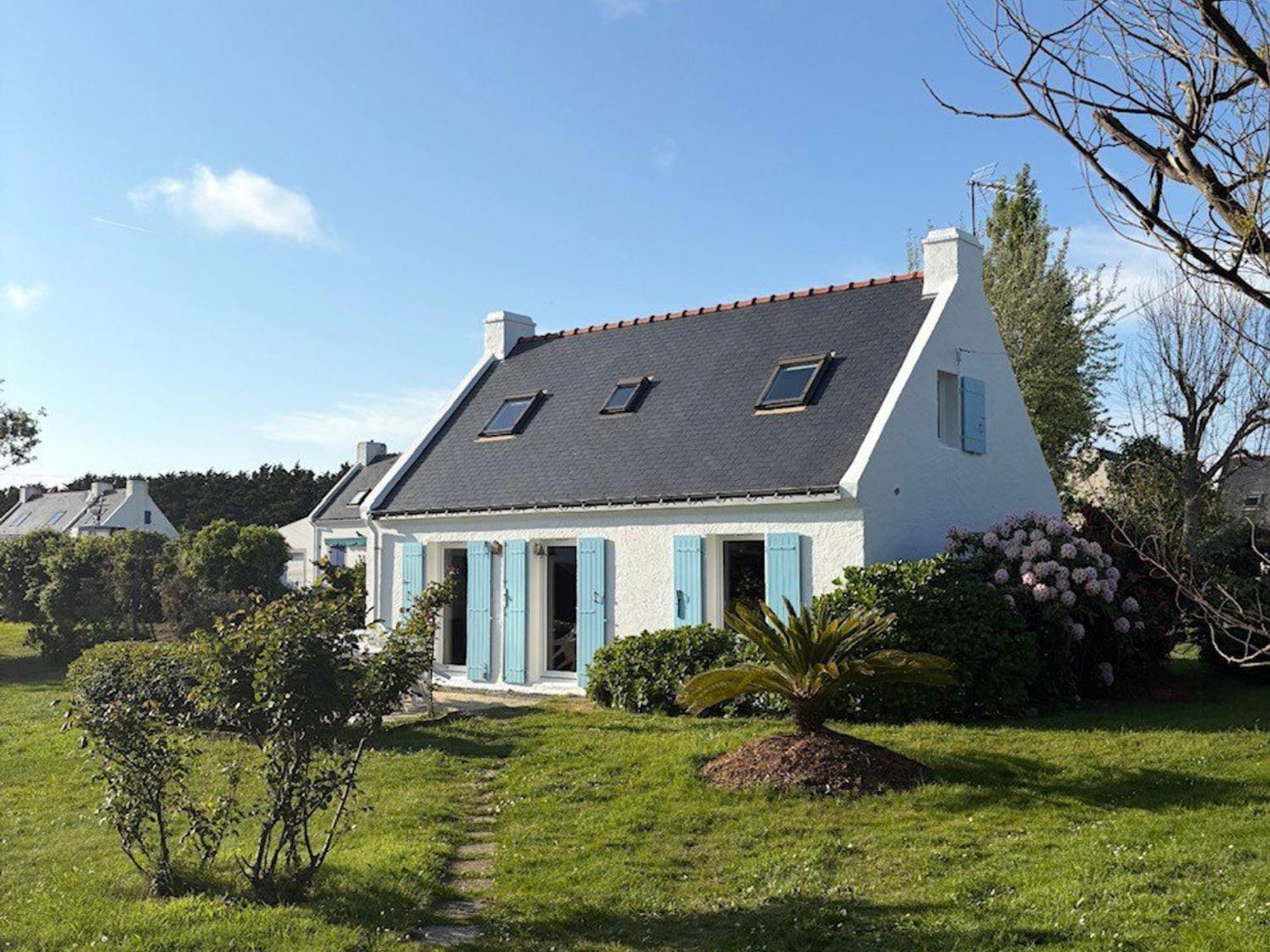 Maison Confortable Pres De La Mer Et Du Bourg, Calme Et Authenticite A Sauzon. - Fr-1-418-153 Bagian luar foto