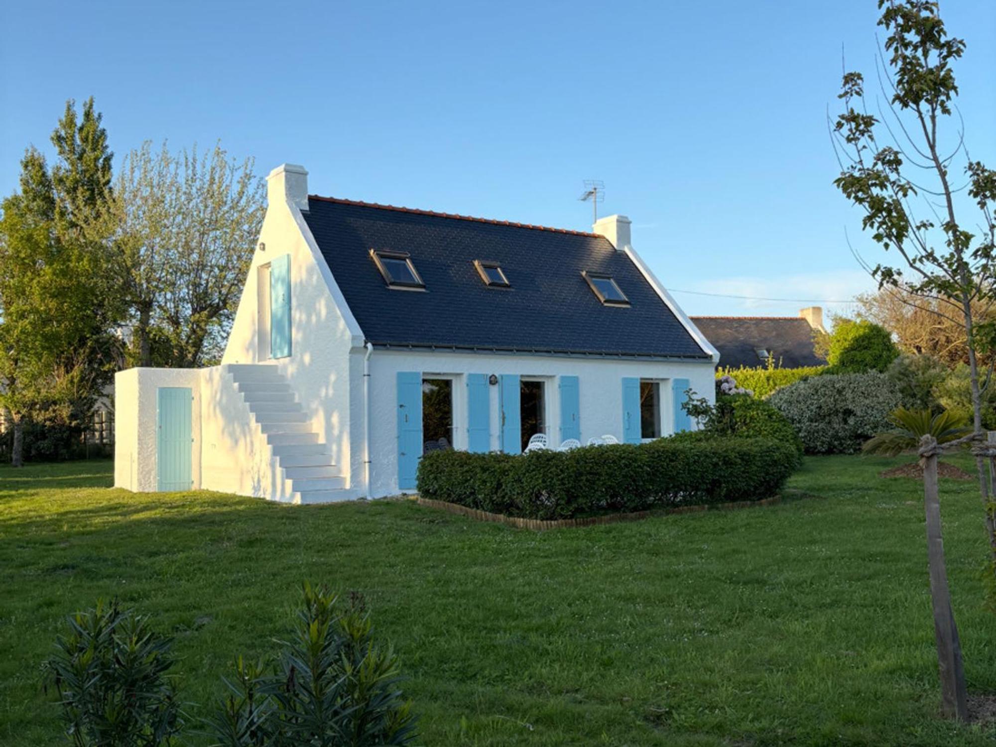 Maison Confortable Pres De La Mer Et Du Bourg, Calme Et Authenticite A Sauzon. - Fr-1-418-153 Bagian luar foto